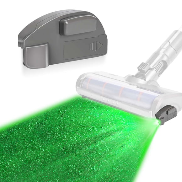 Lámpara LED con pantalla de polvo para aspiradora Tewisefaok Universal
