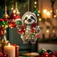 thumbnail image 4 of Colgantes Decorativos de Acrílico 2D con Animales Navideños para Espejo Retrovisor de Coche, Ideales para Decoraciones Navideñas., 4 of 6