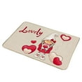 thumbnail image 2 of Taotanxi Valentines Day Door Mat Valentines Welcome Mats Outdoor For Front Door Valentine Gnomes Love Hearts Gifts Non Slip Doormat Indoor Entryway Floor Rug For Outsi, 2 of 8