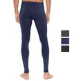 thumbnail image 4 of Stretch Is Comfort Men's Underwear Leggings and Long Sleeve Crew Top Set  | Adult Small- 3x, 4 of 6