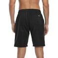 thumbnail image 6 of RELLECIGA Men's Black Swim Trunks Quick Dry Board Shorts with Pockets Bathing Suits Size X-Large, 6 of 7