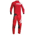 thumbnail image 1 of Thor 2023 Youth Sector Edge Offroad Motocross Jersey Pant Combo Red/White (Youth Medium / 26), 1 of 8