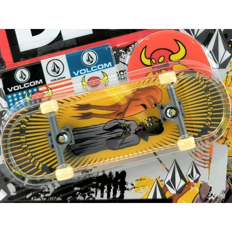 Tech Deck Toy Machine x Volcom Axel Crusher X-Ray Eyes Rare
