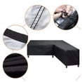 thumbnail image 2 of Funda protectora para sofá, impermeable, al aire libre, para silla de jardín, salón, funda protectora para muebles, 215x215x87cm Advancent HA004749-01, 2 of 6