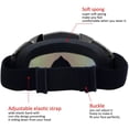 thumbnail image 3 of Motorcycle Goggles for Dirt Bike, Motocross, ATV, Racing, and Ski - Windproof and Dustproof, 3 of 7