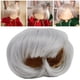 thumbnail image 5 of Hermosa peluca de muñeca, accesorios para el cabello de muñeca resistentes a altas temperaturas, cabello de muñeca, Corto Plata, 5 of 9