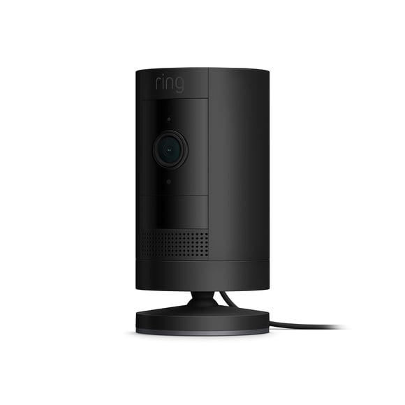Cámara de seguridad Ring Stick Up Cam Plug-In HD con Alexa Black
