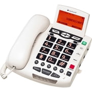 CLEAR SOUNDS Amplified BigButton Spkrphone 50dB White