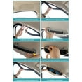 thumbnail image 4 of Car Universal Sunglasses Case, Glasses Holder Storage Box for Driver Side Overhead Grab Handle, 4 of 8