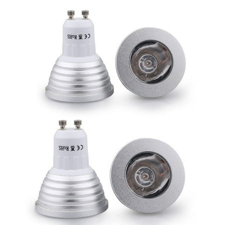 

Gu10 Led Lamp 4Pcs Gu10 85-265V 4W 16 Colors Changing Rgb Dimmable Led Light Bulbs Lamp With