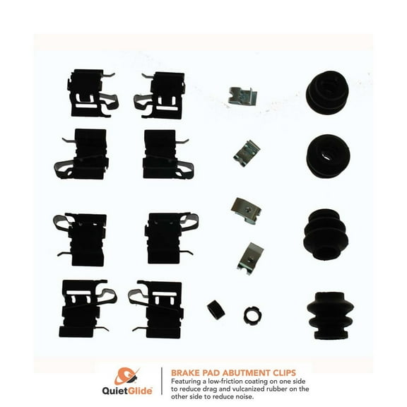 Carlson 13571Q Rear Disc Brake Hardware Kit