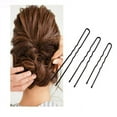 thumbnail image 5 of HLONK Épingles à Cheveux Bobby Noires 100 Unités, 5 of 5