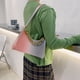 thumbnail image 3 of Retro Mujer PU Cocodrilo Patrón Axila Bolsa Cadena Gradiente Monedero (Gris) Tmvgtek Para estrenar, 3 of 9