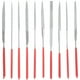 thumbnail image 1 of 1 juego de herramientas de joyería, lima de aguja de precisión, lima de metal, lima redonda, kit de lima plana, 1 of 7