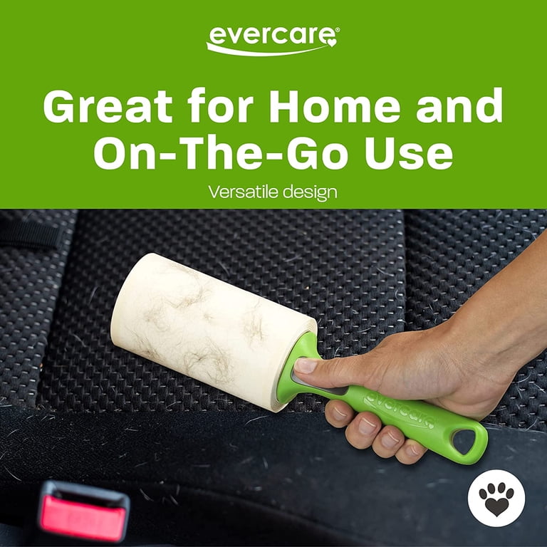 Evercare, Pet Lint Roller, 100 Sheets, Ergo Grip Extreme Stick