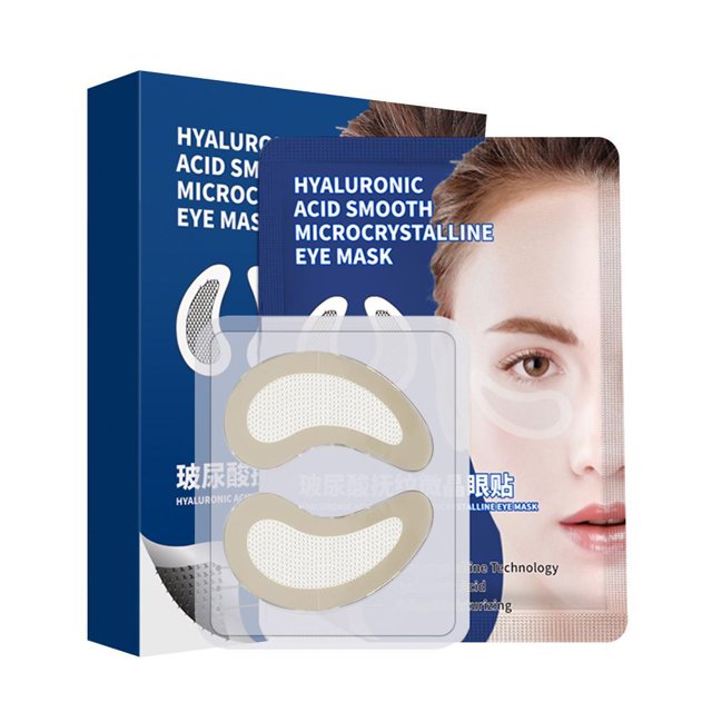 Cubierta Para Ojos Con Microagujas Para Eliminación De Arrugas, Líneas Finas, Hinchazón De Círculos Oscuros, Almohadillas Para Ojos Con Ácido Hialurónico Kearding CE008176-02