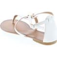 thumbnail image 3 of Elegant Footwear Women's Mariza-9 T-Strap Thong Flat Sandals, 3 of 7