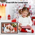 thumbnail image 2 of SAIWAN Digital Picture Frame 10.1 Inch WiFi Digital Photo Frame, IPS Touch Screen, 16GB Storage, Auto Rotate, Share Photos & Videos via Uhale App, fo, 2 of 6