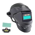 thumbnail image 4 of Casco de soldadura con energía solar, transpirable, protección para ojos y rostro, gran visibilidad. Atenuación de color verdadero, 4 of 9
