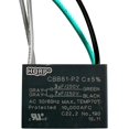 thumbnail image 3 of HQRP Ceiling Fan Capacitor CBB61 3uf+7uf 4-Wire plus HQRP Coaster, 3 of 4