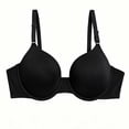 thumbnail image 5 of cocolona Womens Cup Underwire Bras No Padding Unlined Soft T-shirt Bras Supportive Everyday Solid Color Bras, 5 of 5