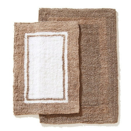 Border 2-Piece Set Bath Rug Set