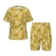 thumbnail image 1 of Balery Flower Conjunto de Pijama Infantil de Manga Corta con Estampado – Ropa de Dormir de Algodón Suave-X-Large, 1 of 6