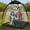 Black, variant on Extra Large Transparent Waterproof Rain Shelter Tent for 1-3 People, Portable Oxford Fabric Camping Tent with Zipper for Sports Events, Fishing & Outdoor Adventures