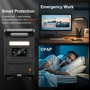 Solarplay 3600W (Peak 6600W) Portable Power Station 3840Wh LiFePO4 Battery UPS Solar Generator with 15 Outputs for Outdoor Home Backup Emergency