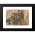 thumbnail image 2 of Charles Samuel Keene 24x17 Black Modern Framed Museum Art Print Titled - Arcades Amb, 2 of 5