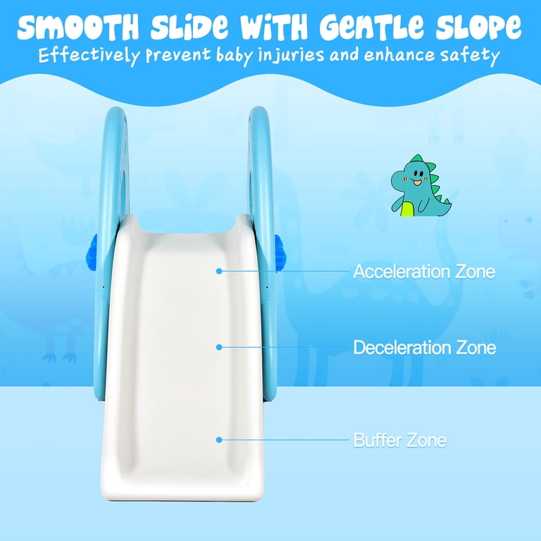 Costway Freestanding Baby Slide Indoor First Play Climber Slide