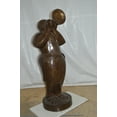 thumbnail image 4 of Nifao Musician playing the trumpet bronze statue – Outdoor Garden Decor Sculpture, 24"L x 20"W x 56"H, 4 of 10