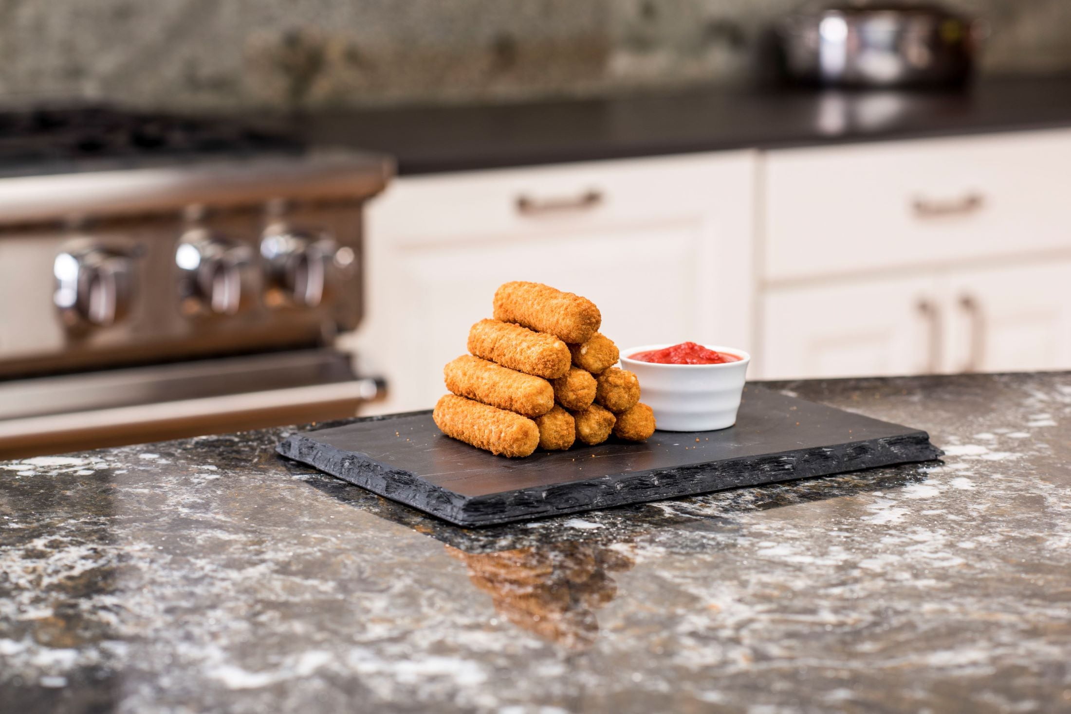 Farm Rich Breaded Mozzarella Cheese Sticks, 48 oz (Frozen Snacks and Appetizers)