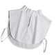 thumbnail image 5 of Cuello falso para mujer, cuello simulado de moda para suéter, ropa, decoración, vestido Blanco, 5 of 8