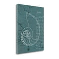 thumbnail image 2 of Tangletown Fine Art 'Coastal Blueprint V Dark' By Marco Fabiano Giclee Print on Gallery Wrap Canvas, 2 of 2