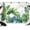 Green DoderBlue, variant on Tropical Leaves Backdrop for Photography,Fabric Photo Background Backdrop,Pastoral Summer Botanical Green Plants Photo Booth Background for Portrait Photoshoot Video Wedding Studio Decor Banner 7x5ft