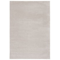 SAFAVIEH Vision Zayden Solid Polyester Area Rug, Beige, 8' x 10'