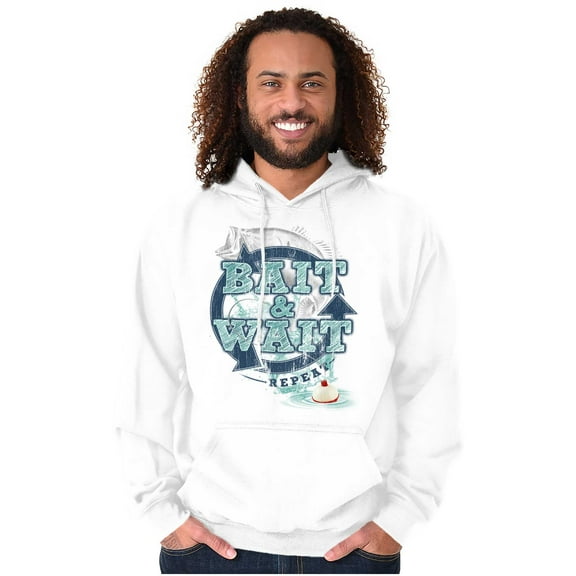 Fishing Baiter Jokes Funny Fishermen Hoodie Sweatshirt Women Men Brisco Brands X
