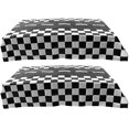thumbnail image 1 of CIMAXIC Party 2pcs Picnic Table Cloth Single Use Checkered Tablecloth Racing Party Tablecloth,107.87"X53.94"X0.02", 1 of 5