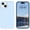 Blue, variant on for iPhone 15 Plus Case, Soft Silicone Gel Rubber Bumper Microfiber Lining Hard Back Shockproof Protective Phone Case Cover Women Girls for iPhone 15 Plus 6.7", Light Purple