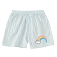 thumbnail image 4 of Kogui Infant Shorts Girl Toddler Baby Girl Shorts Casual Summer Elastic Waist Ruffle Hem Shorts Bottoms 6 12 Months (I,6-12 Months), 4 of 4