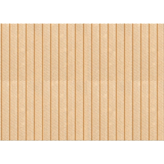 Ahgly Company Indoor Rectangle Patterned Golden Blonde Gold Area Rugs, 3' x 5'