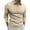 Khaki, variant on Palato Mens T Shirts,Men's Shirts Turn-Down Collar Zip Up Pullover Tops Color Matching Casual Slim Fit Basic