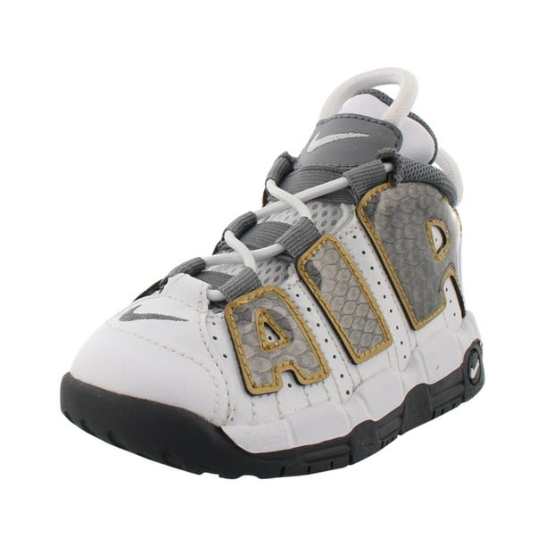 Nike Air More Uptempo Se Td Baby Girls Shoes Size 7 Color White White Anthracite Walmart Com