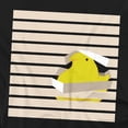 thumbnail image 2 of Easter Peeping Peep In Window With Blinds Unisex Adult V-Neck T Shirt (Large) Black, 2 of 3