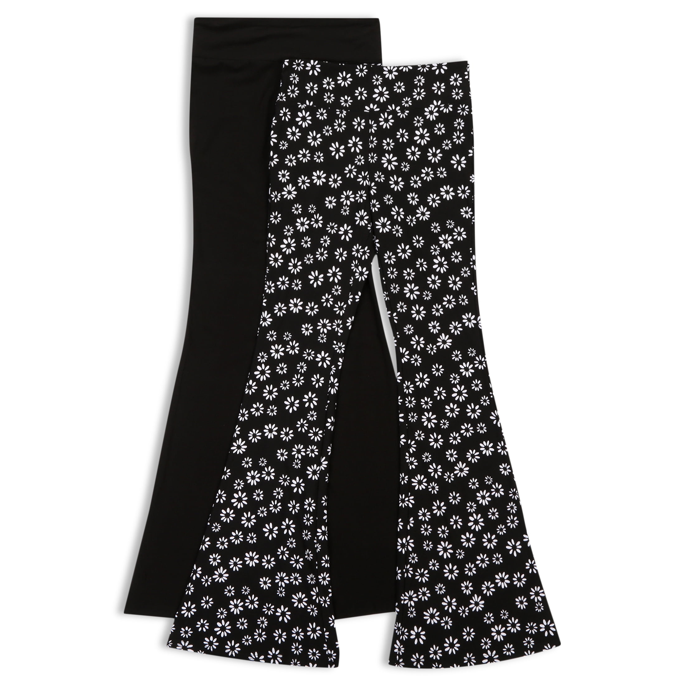 No Boundaries Juniors Knit Flare Pants 