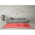 thumbnail image 3 of Ahgly Company Indoor Rectangle Oriental Red Industrial Area Rugs, 7' x 9', 3 of 4