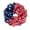 Style A3, variant on 4th July Independence Day Wreath,America Patriotic Flag silk Farmhouse Wreath On Grapevine For Front Door Wall Window Memorial Day Americana Wreath Decor
