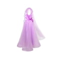 thumbnail image 4 of Flower Girls Dress Purple Sleeveless Mantillas Wedding Bridesmaid 7, 4 of 9