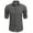 Dark Gray, variant on Mens Long Sleeve Stretch Denim Button Down Shirt - Casual Untucked Dress Shirt